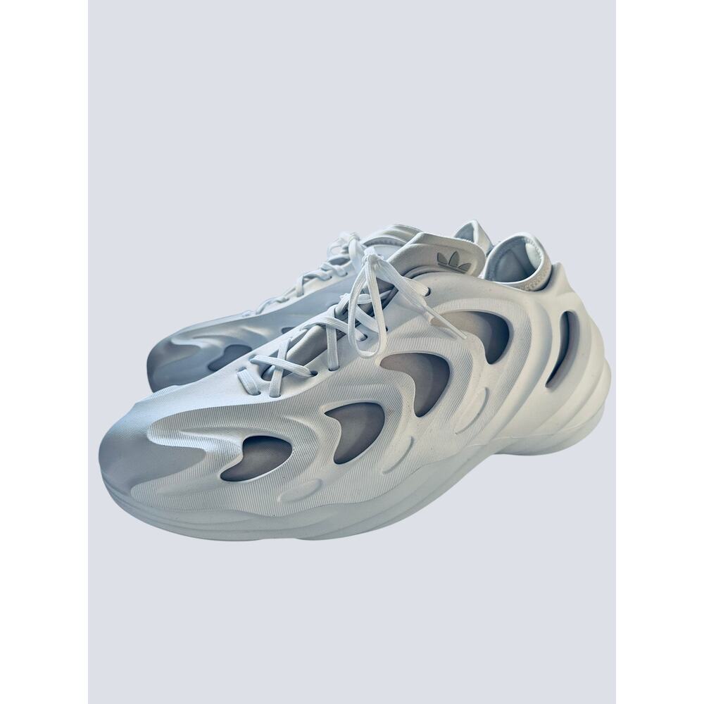 Adidas Adiplus Men's White Athlectic Sneakers Size 11.5 Lace Up A Casual Shoes - Picture 5 of 7